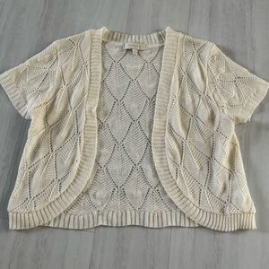 short sleeve cardigan